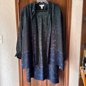 Maggie McNaughton 2pc Button Down with Matching Skirt